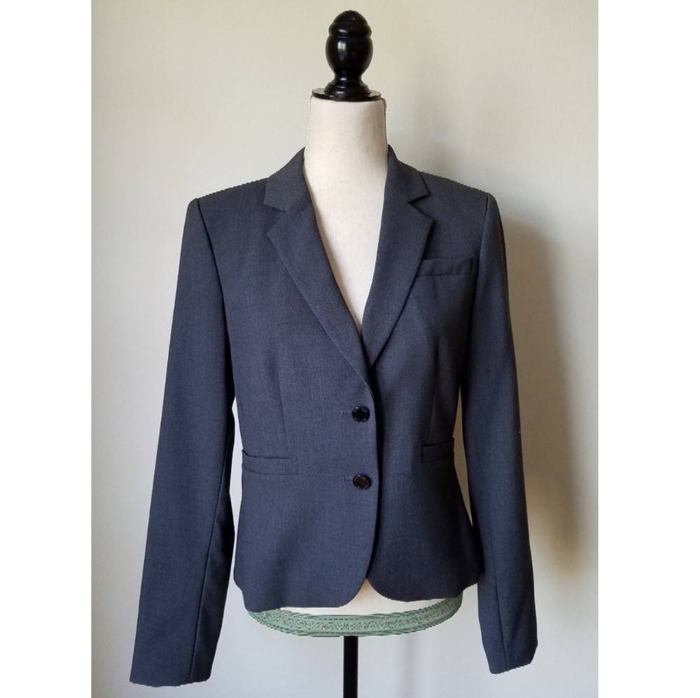 Calvin Klein Two-button Luxe Career Blazer